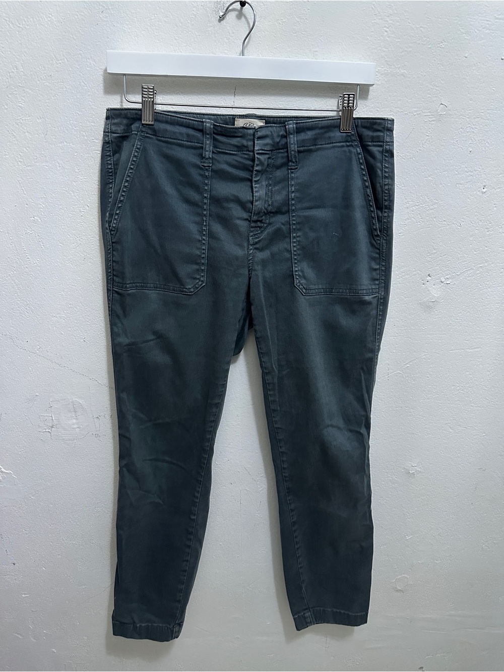 J.Crew 28P Stretch Cargo Pants Women’s Gray Tapered Ankle Pants